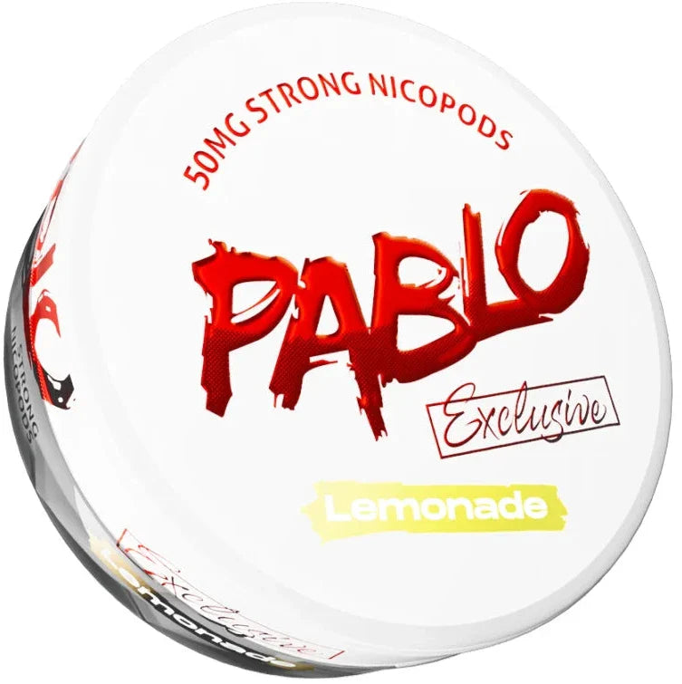 Pablo Exclusive Lemonade-Nicotine Pouches-Gigasnus.com