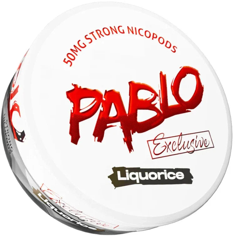 Pablo Exclusive Liquorice-Nicotine Pouches-Gigasnus.com