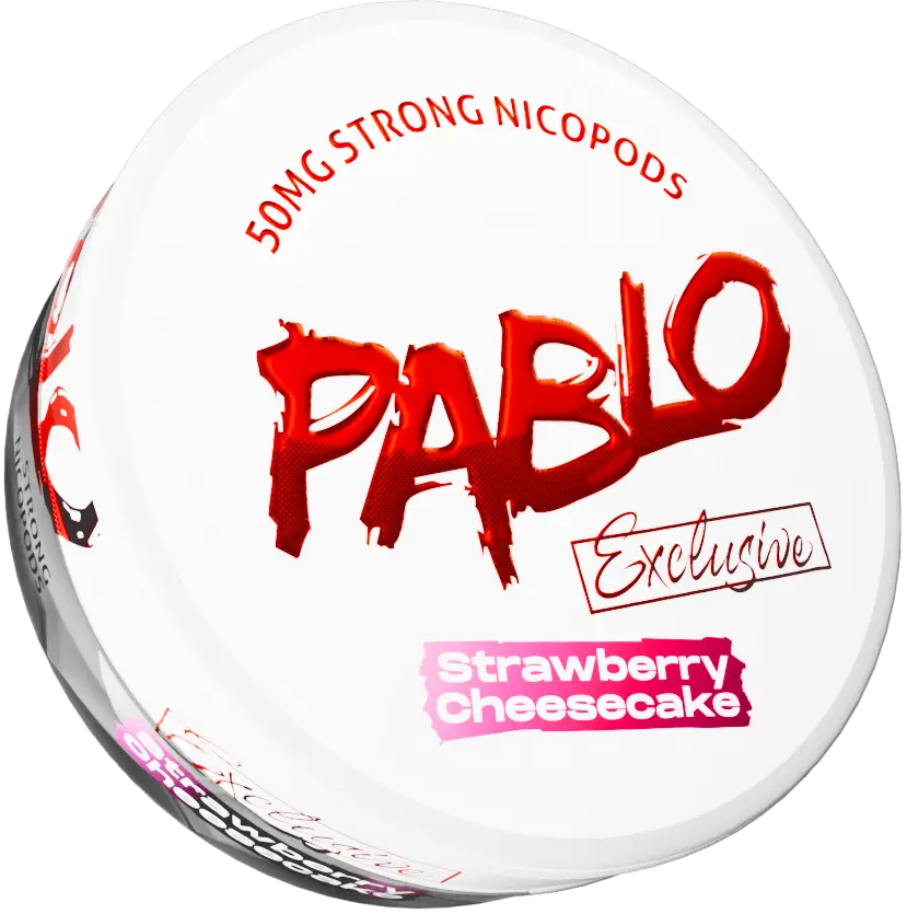 Pablo Exclusive Strawberry Cheesecake-Nicotine Pouches-Gigasnus.com