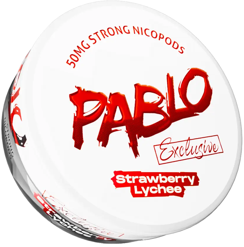 Pablo Exclusive Strawberry Lychee-Nicotine Pouches-Gigasnus.com