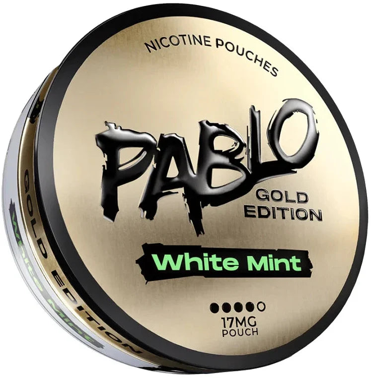 Pablo Gold Edition White Mint-Nicotine Pouches-Gigasnus.com