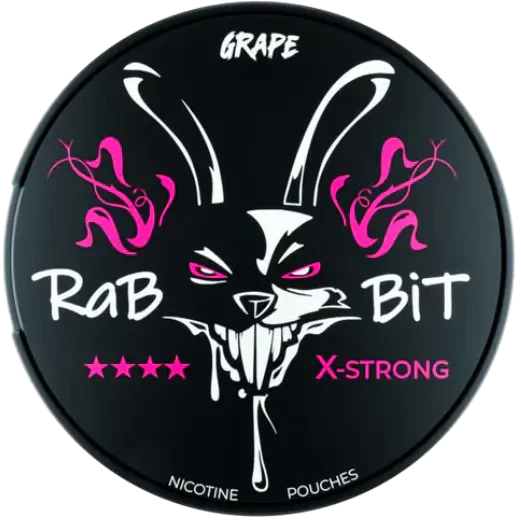 RaBBiT Grape-Nicotine Pouches-Gigasnus.com