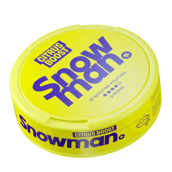 Snowman Citrus Boost 12mg-Nicotine Pouches-Gigasnus.com