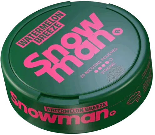 Snowman Watermelon Breeze 12mg-Nicotine Pouches-Gigasnus.com