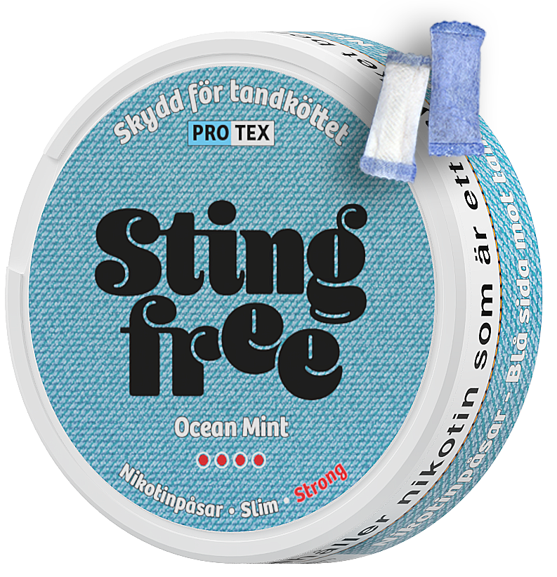 Stingfree Ocean Mint-Nicotine Pouches-Gigasnus.com