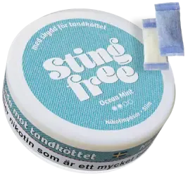 Stingfree Ocean Mint Normal-Nicotine Pouches-Gigasnus.com