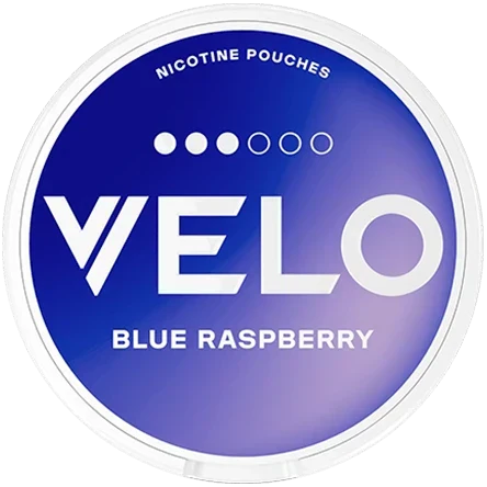 VELO Blue Raspberry-Nicotine Pouches-Gigasnus.com