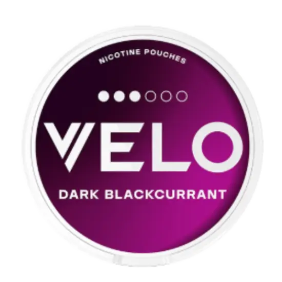 Velo Dark Blackcurrant-Nicotine Pouches-Gigasnus.com