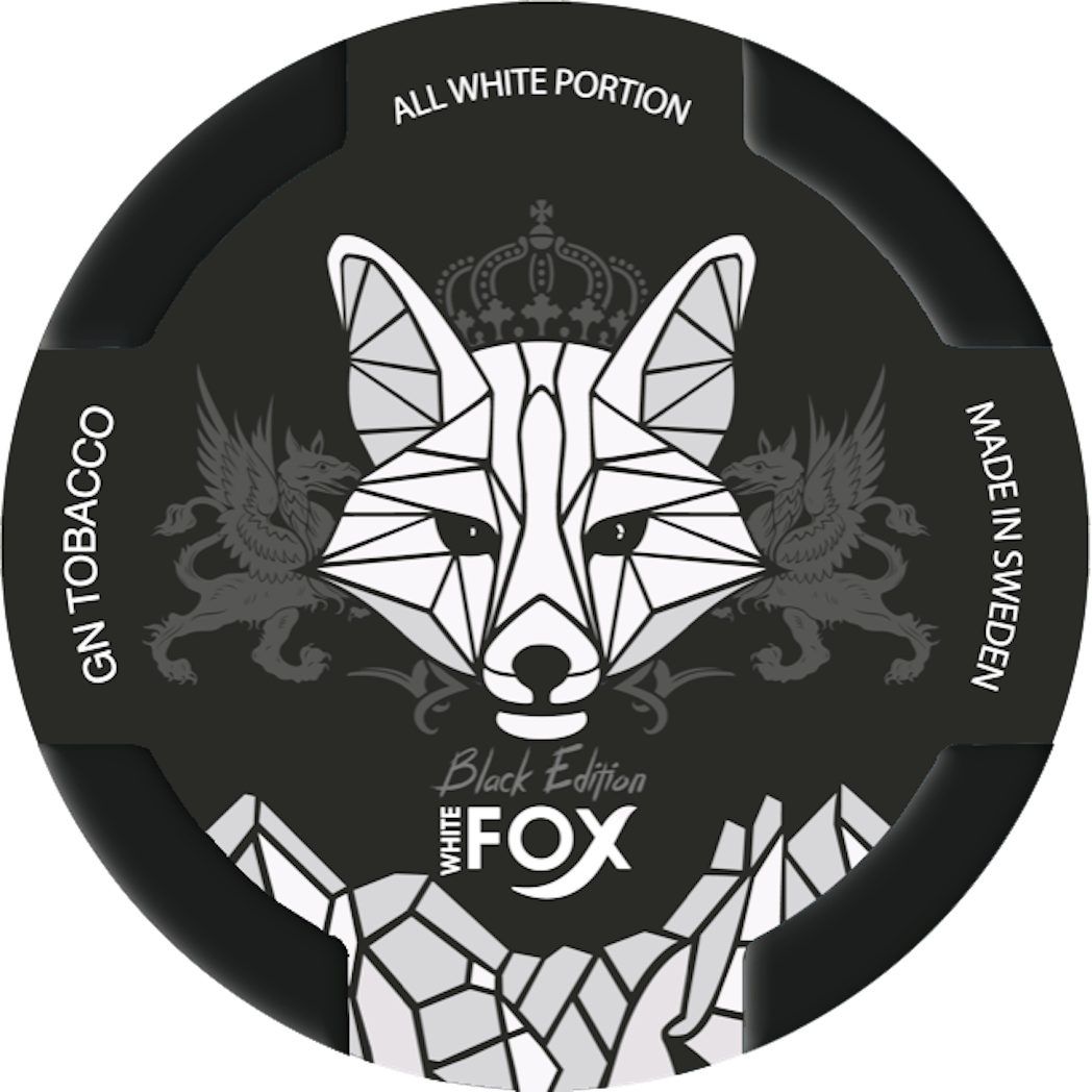 White Fox Black-Nicotine Pouches-Gigasnus.com