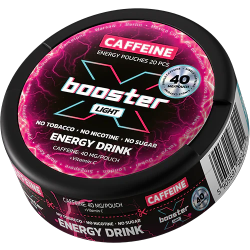 X-Booster Energy Drink 40 mg-Koffein Pouches-Gigasnus.com