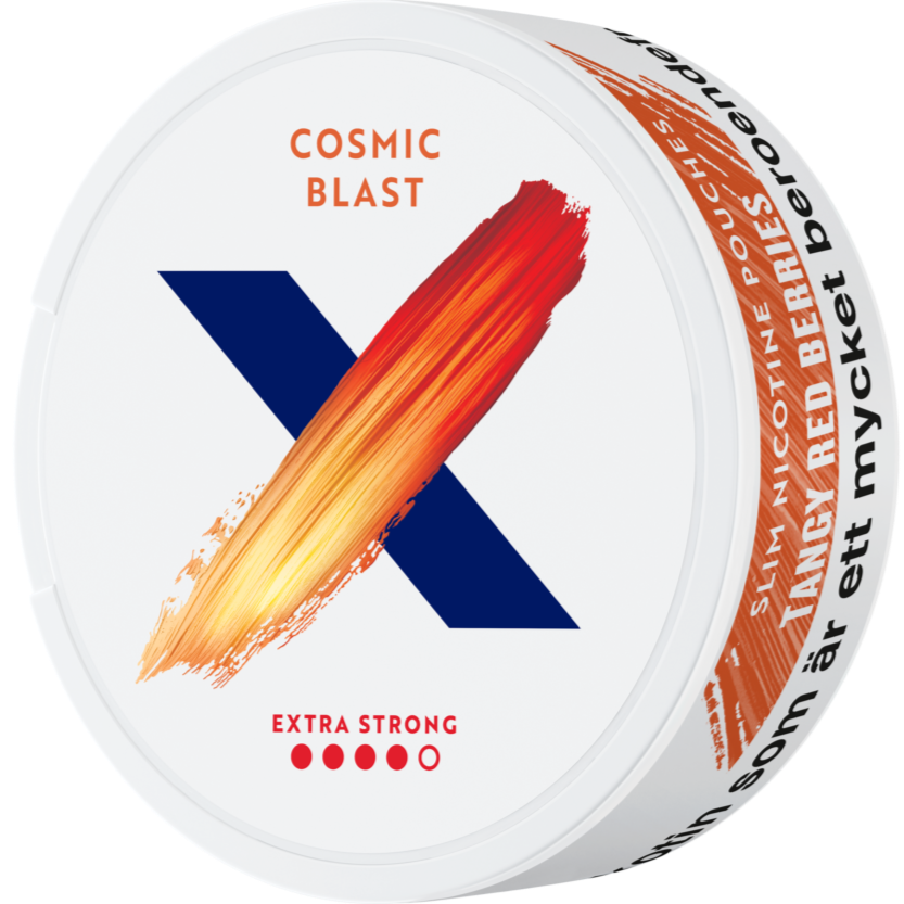 X Cosmic Blast Extra Strong-Nicotine Pouches-Gigasnus.com