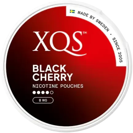 XQS Black Cherry 8MG-Nicotine Pouches-Gigasnus.com