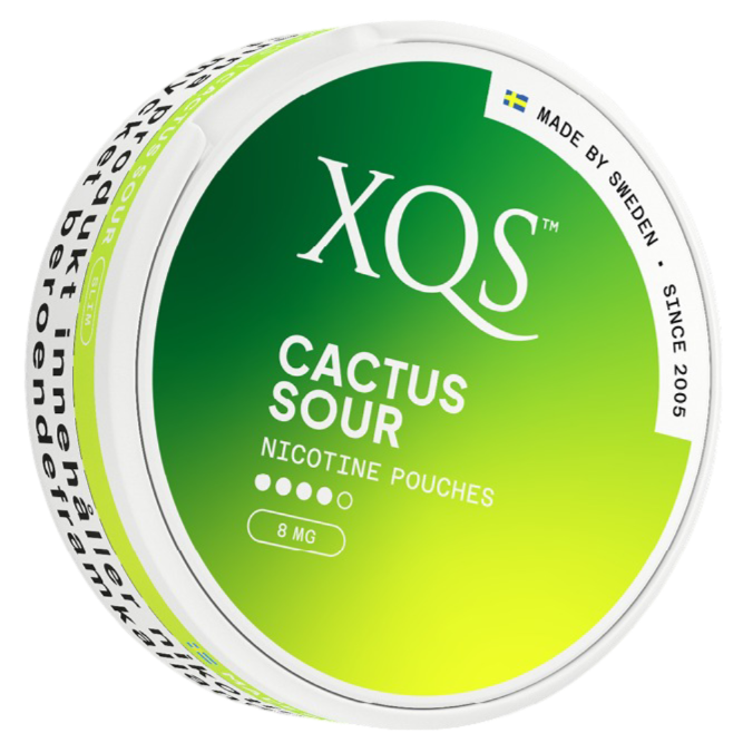 XQS Cactus Sour Strong-Nicotine Pouches-Gigasnus.com