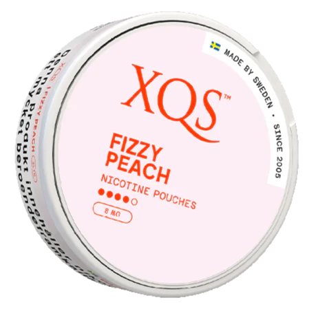 XQS Fizzy Peach Strong-Nicotine Pouches-Gigasnus.com