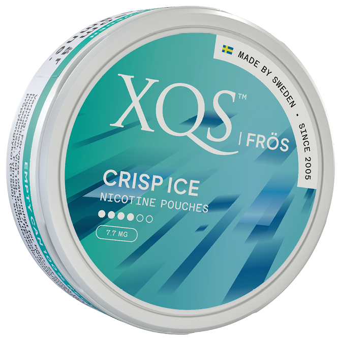 XQS Frös Crisp Ice 7,7mg-Nicotine Pouches-Gigasnus.com