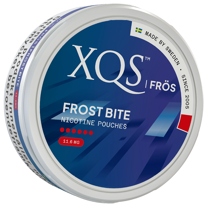 XQS Frös Frost Bite 11,6mg-Nicotine Pouches-Gigasnus.com