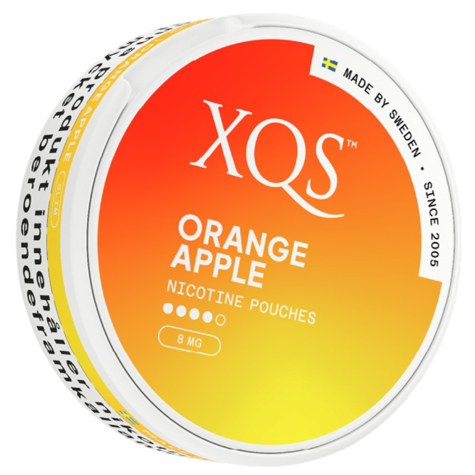 XQS Orange Apple Strong-Nicotine Pouches-Gigasnus.com