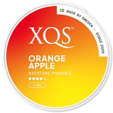 XQS Orange Apple Strong-Nicotine Pouches-Gigasnus.com