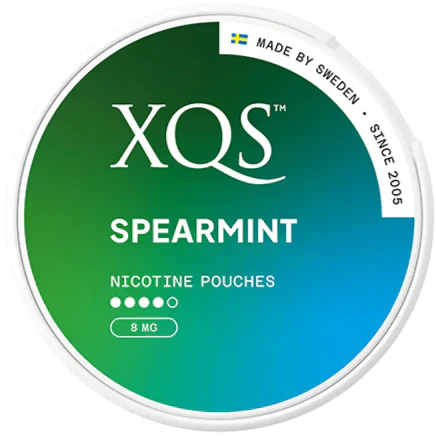 XQS Spearmint Strong-Nicotine Pouches-Gigasnus.com