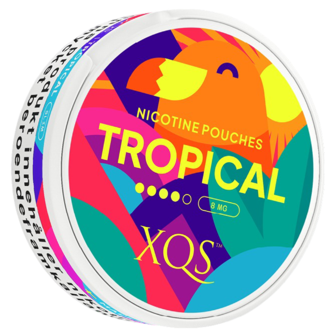 XQS Tropical Strong-Nicotine Pouches-Gigasnus.com