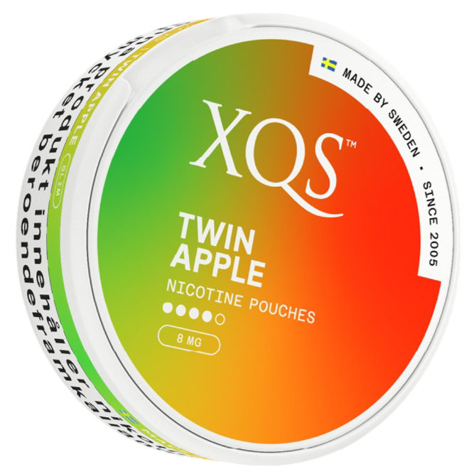 XQS Twin Apple Strong-Nicotine Pouches-Gigasnus.com