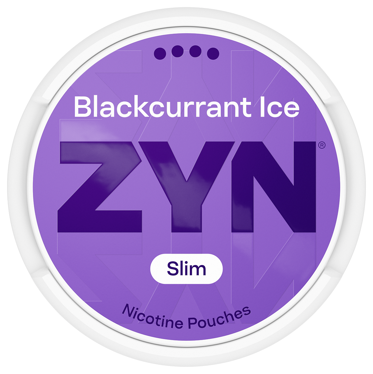 ZYN Blackcurrant Ice Slim S4-Nicotine Pouches-Gigasnus.com