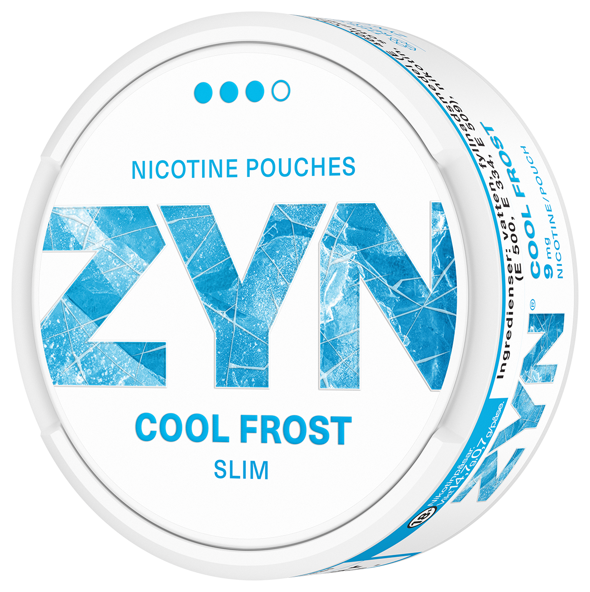 ZYN Cool Frost Slim S3-Nicotine Pouches-Gigasnus.com
