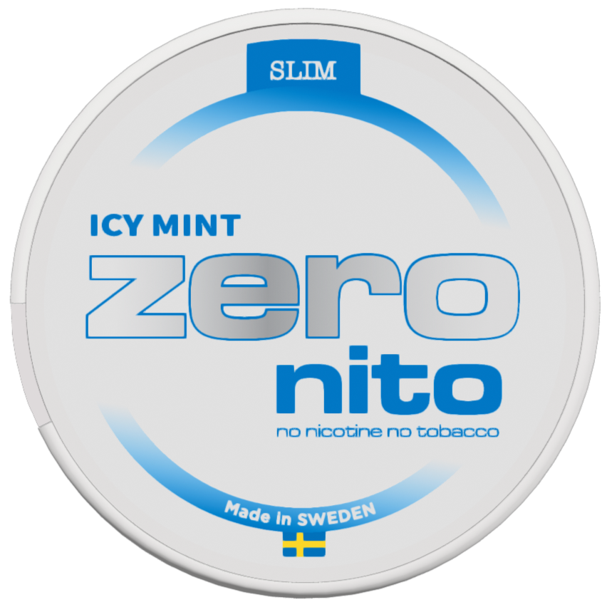 Zeronito Icy Mint Slim-Nicotine Free Pouches-Gigasnus.com