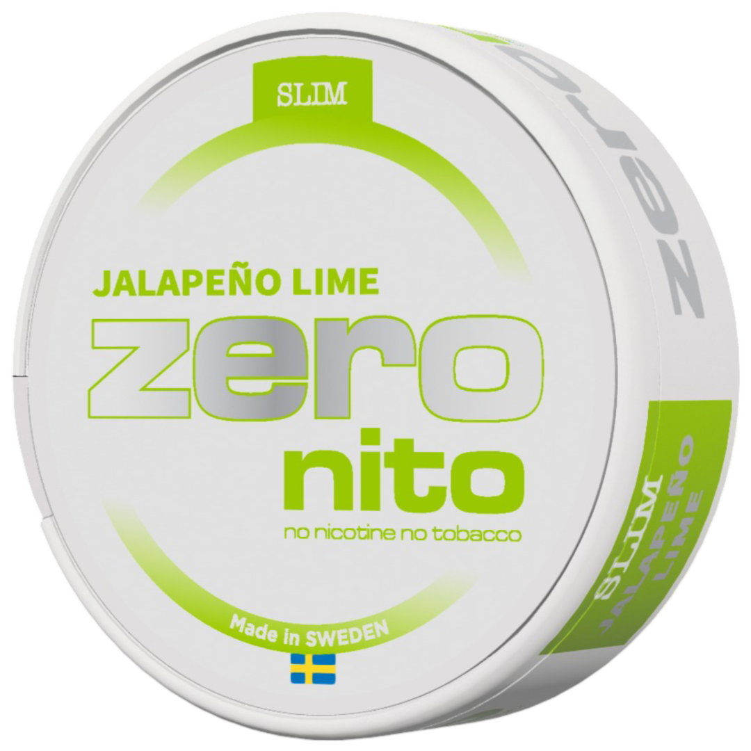 Zeronito Jalapeno Lime Slim-Nicotine Free Pouches-Gigasnus.com