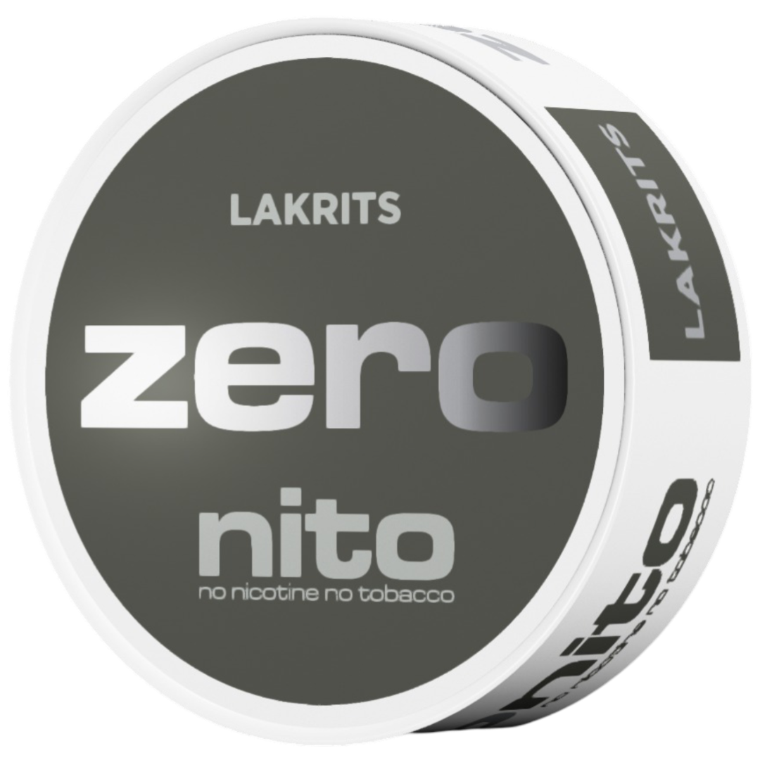 Zeronito Lakrits-Nicotine Free Pouches-Gigasnus.com
