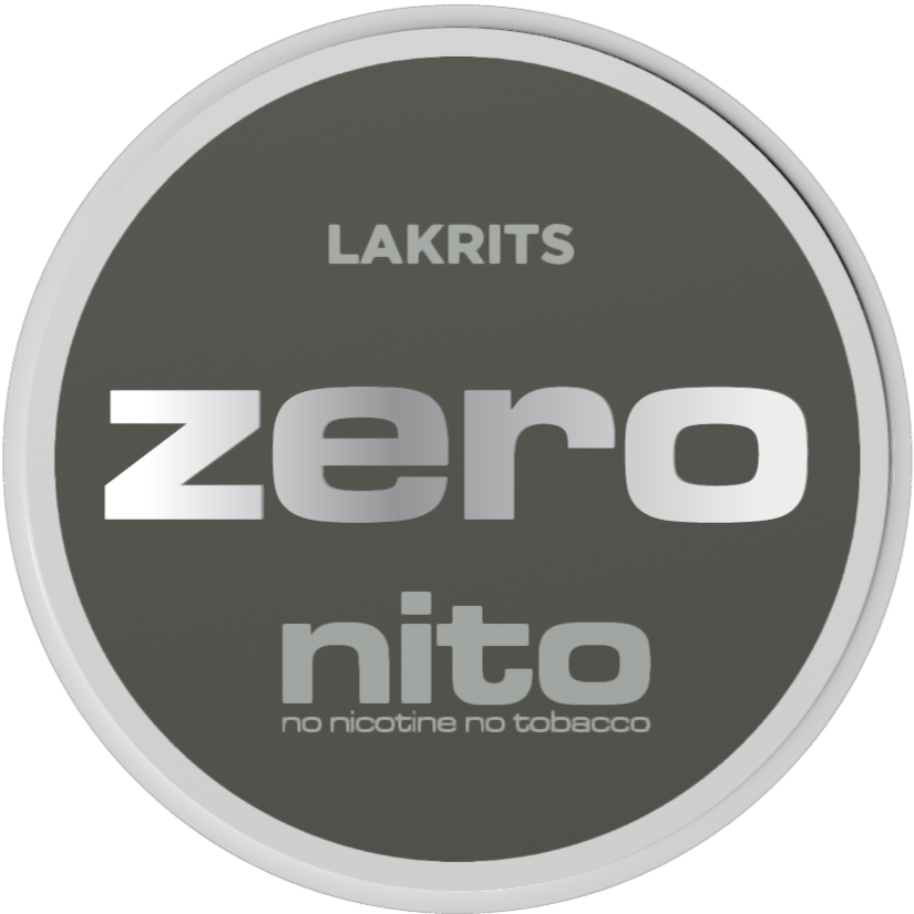 Zeronito Lakrits-Nicotine Free Pouches-Gigasnus.com
