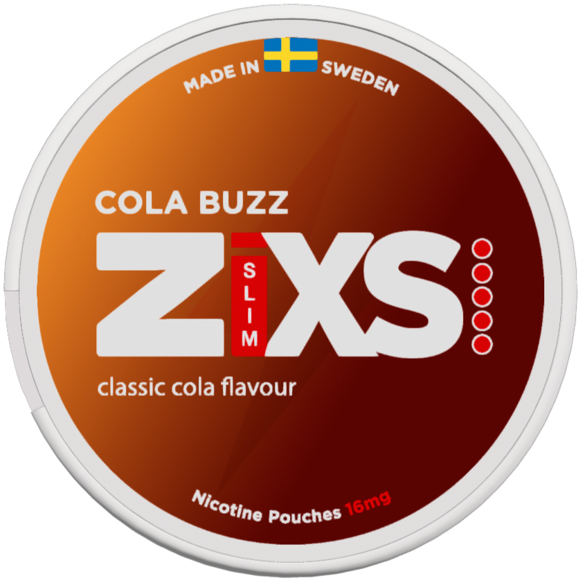 Zixs Cola Buzz Slim-Nicotine Pouches-Gigasnus.com