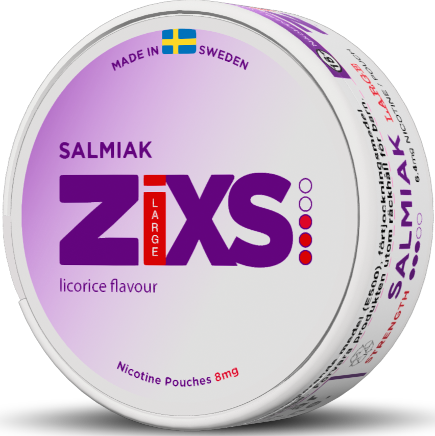 Zixs Salmiak-Nicotine Pouches-Gigasnus.com