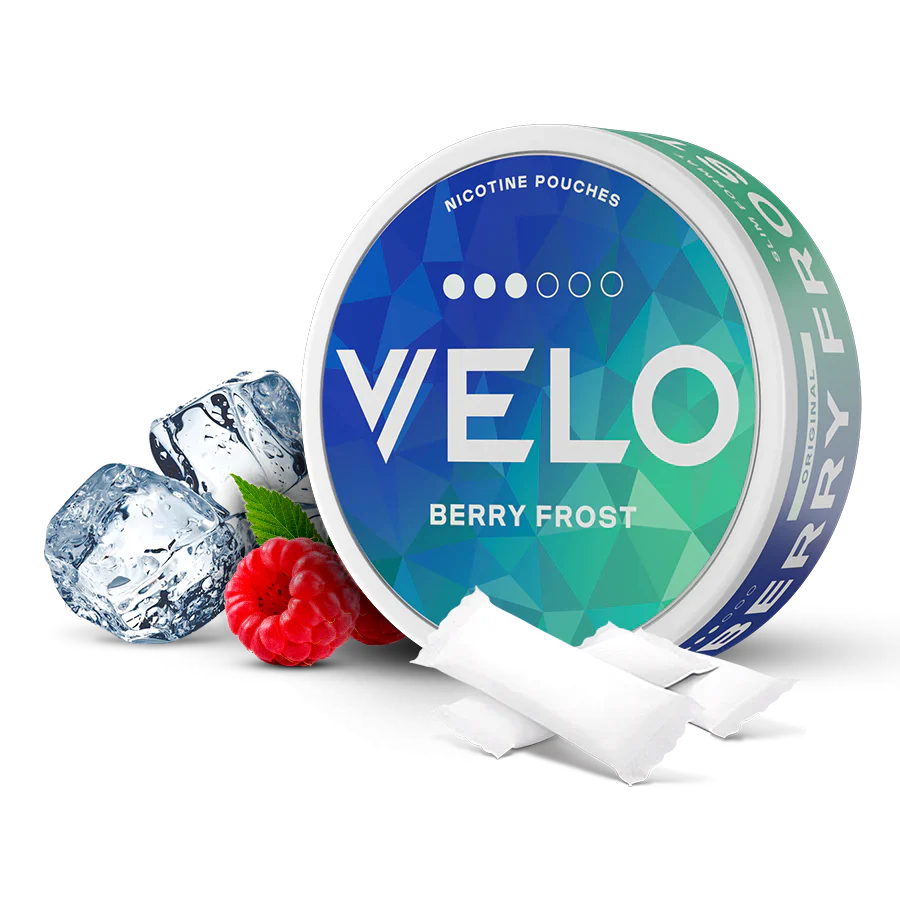 VELO Berry Frost-Nicotine Pouches-Gigasnus.com