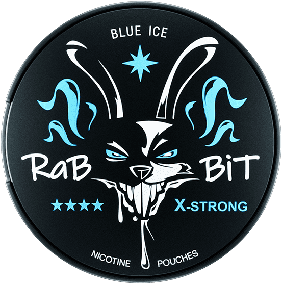 RaBBiT Blue Ice-Nicotine Free Pouches-Gigasnus.com