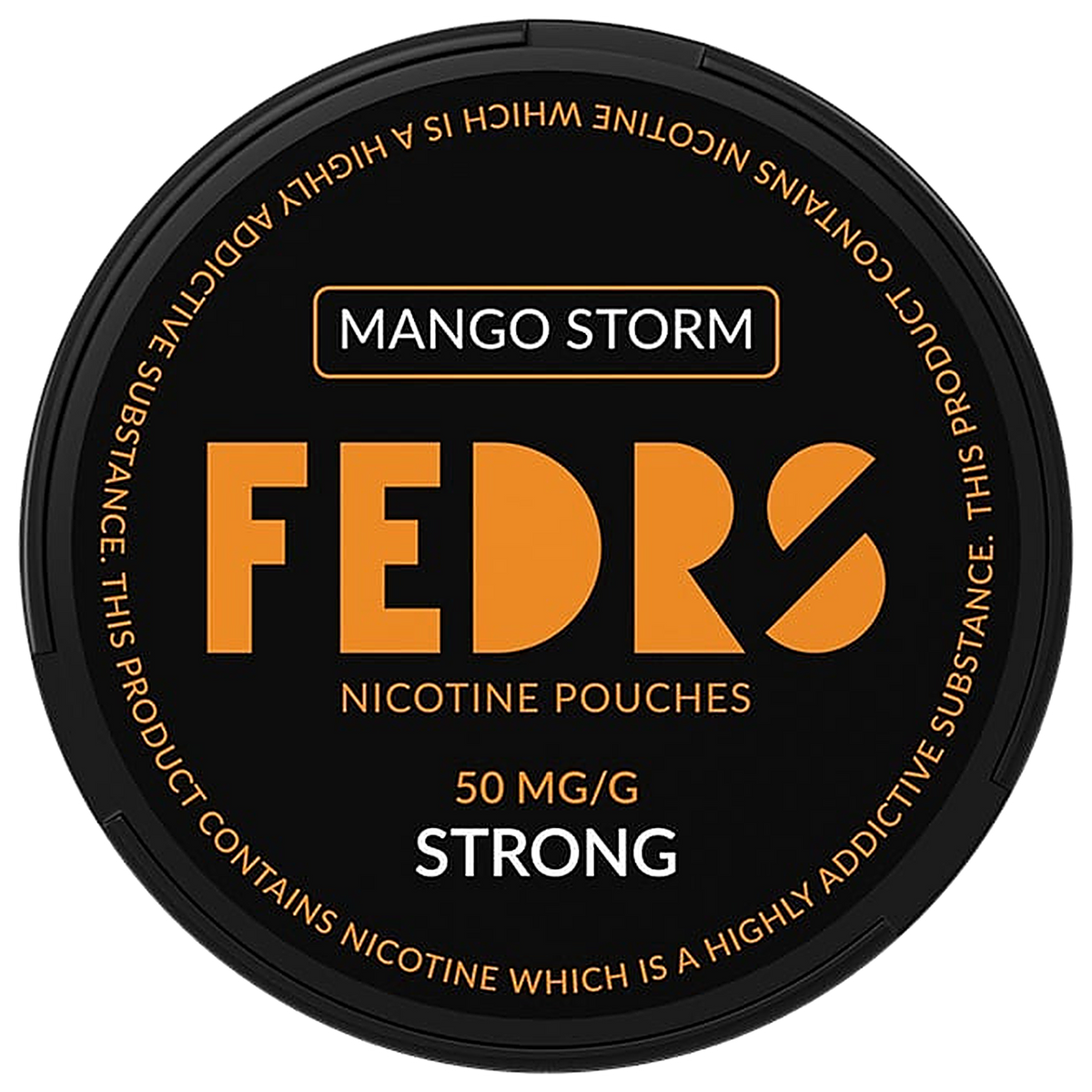 FEDRS BLACK Mango Storm 50mg-Nicotine Pouches-gigasnus.com