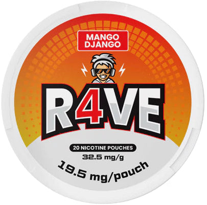 R4VE Mango Django-Nicotine Pouches-Gigasnus.com