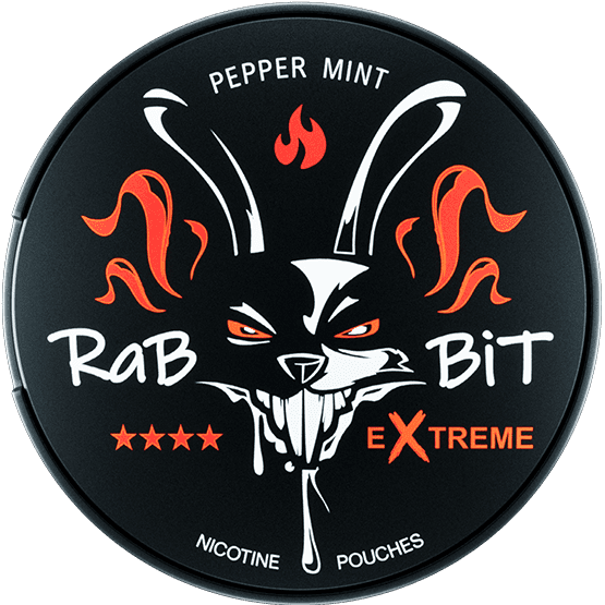 RaBBiT Pepper Mint-Nicotine Pouches-Gigasnus.com