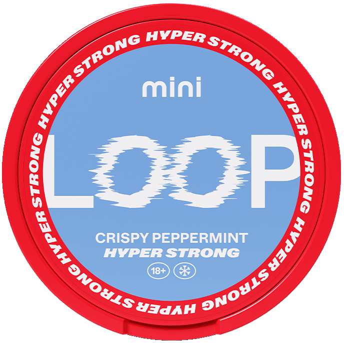 LOOP Crispy Peppermint Mini Hyper Strong