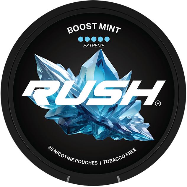 RUSH Boost Mint Extreme-Nicotine Pouches-Gigasnus.com