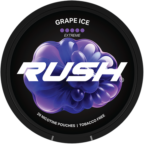 RUSH Grape Ice Extreme-Nicotine Pouches-Gigasnus.com