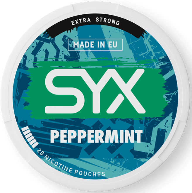 SYX Peppermint Extra Strong-Nicotine Pouches-Gigasnus.com