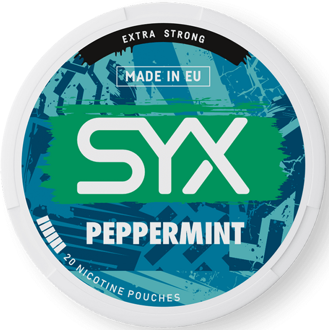 SYX Peppermint Extra Strong-Nicotine Pouches-Gigasnus.com