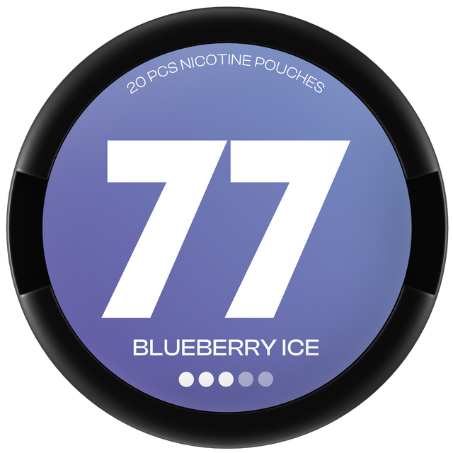 77 Blueberry Ice-Nicotine Pouches-Gigasnus.com