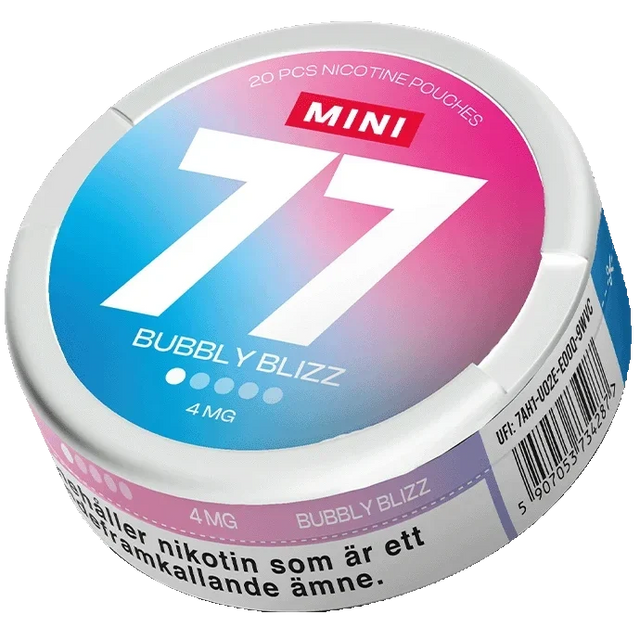 77 Bubbly Fizz Mini-Nicotine Pouches-gigasnus.com