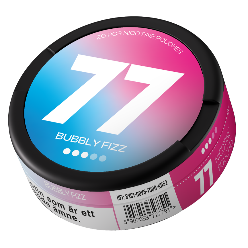 77 Bubbly Fizz Strong-Nicotine Pouches-Gigasnus.com
