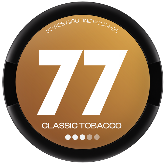 77 Classic Tobacco-Nicotine Pouches-Gigasnus.com