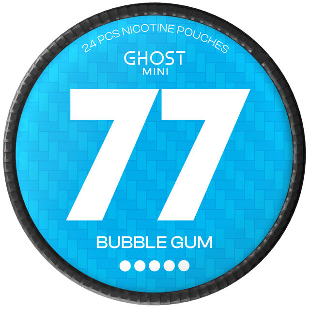 77 Ghost Bubble Gum Mini-Nicotine Pouches-Gigasnus.com