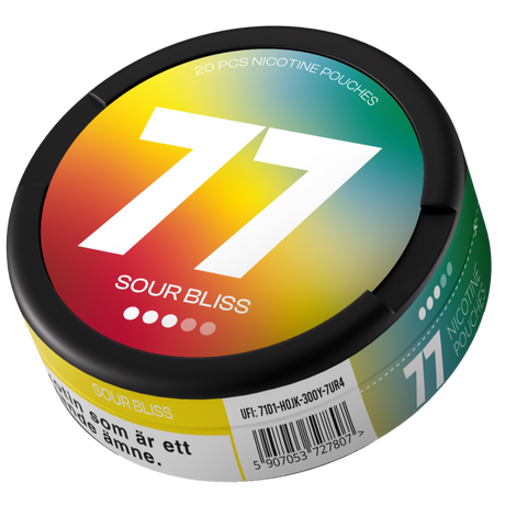 77 Sour Bliss Strong-Nicotine Pouches-Gigasnus.com