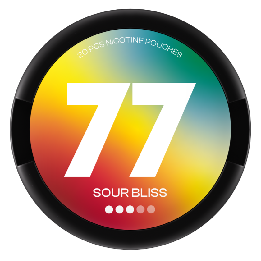 77 Sour Bliss Strong-Nicotine Pouches-Gigasnus.com